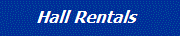 Hall rental